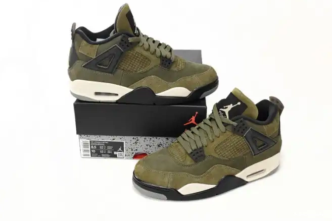 MaikeSneakers FB9927-200 Olive Air Jordan 4 Craft Medium 0602